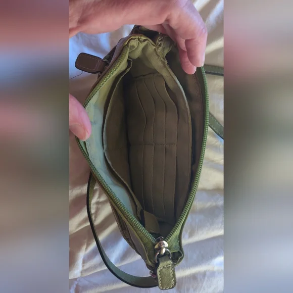 Olive Green Crossbody Bag - Picture 8 of 12